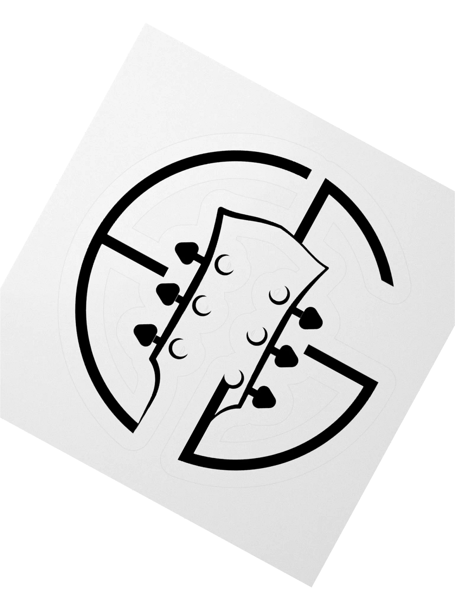 Logo Sticker - Black product image (5)