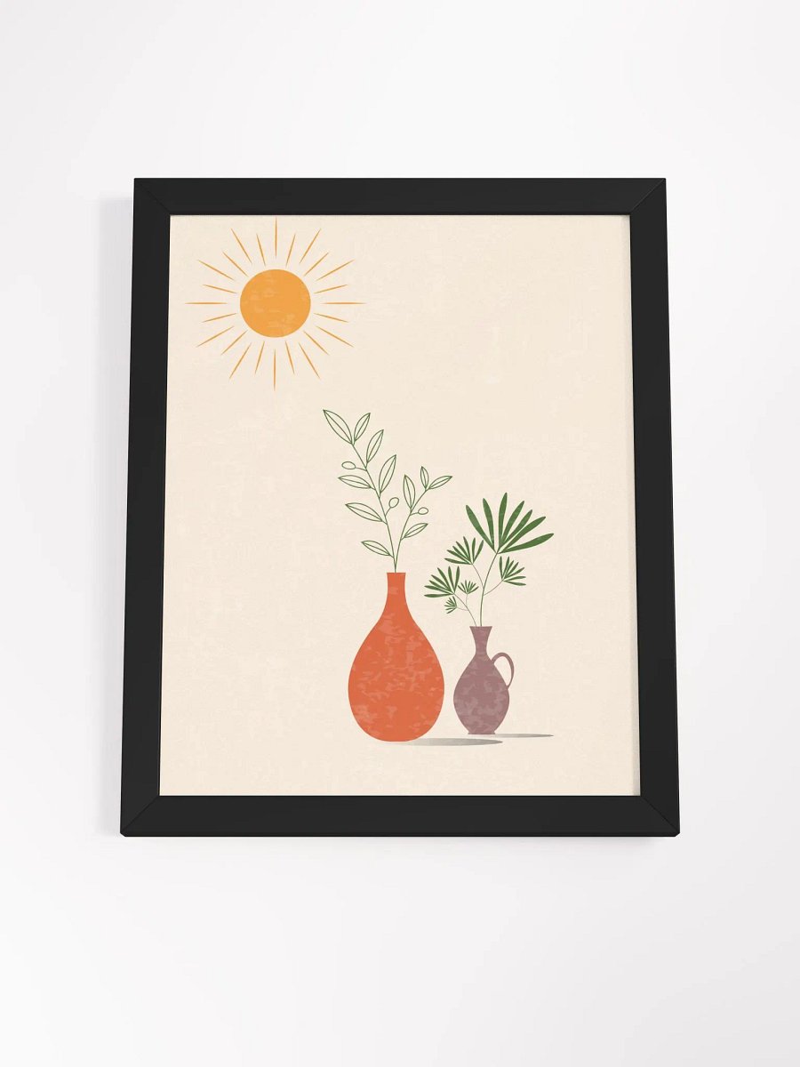 Sunlit Vases Framed Poster product image (64)