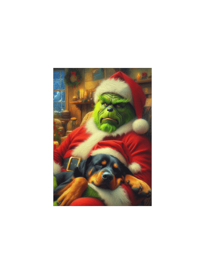 Grinch & Rottweiler Poster product image (2)