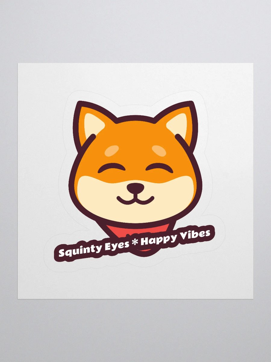 Squinty Eyes * Happy Vibes Sticker Pack product image (1)