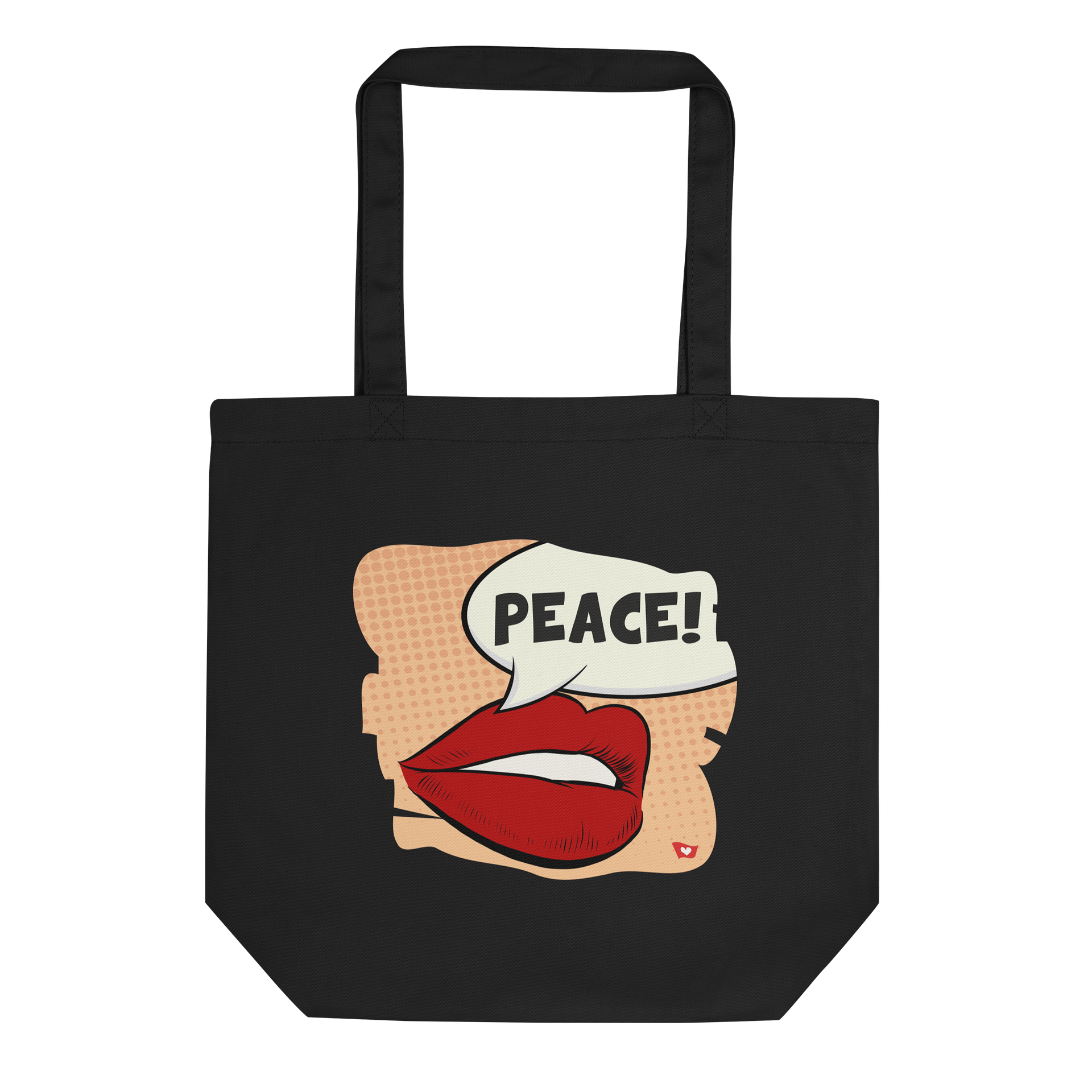 Organic Cotton Tote Bag Regular, Peace product image (1)