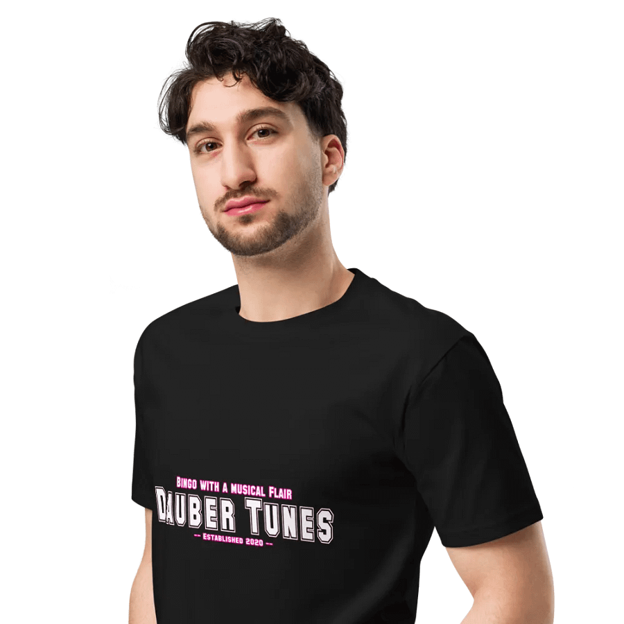 Classic Black Dauber Tunes Unisex T-Shirt product image (5)