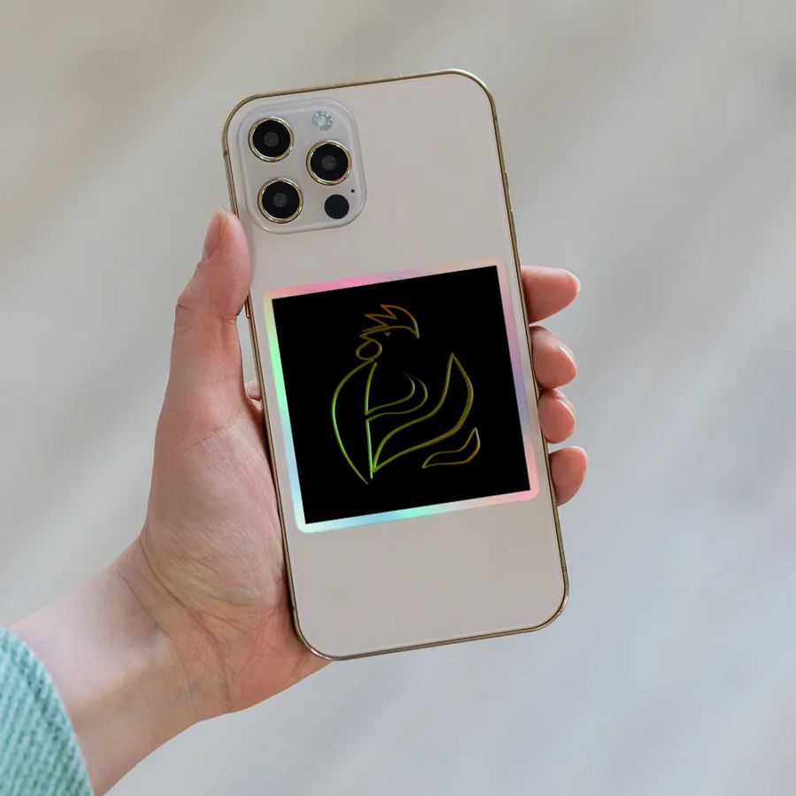 Cock Energy Holographic Sticker Set product image (8)