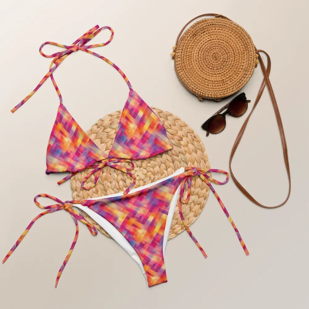 Vibrant Geometric Movement Bikini Set product image (5)