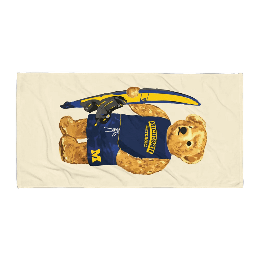 Michigan Waterski Teddy Towel product image (2)