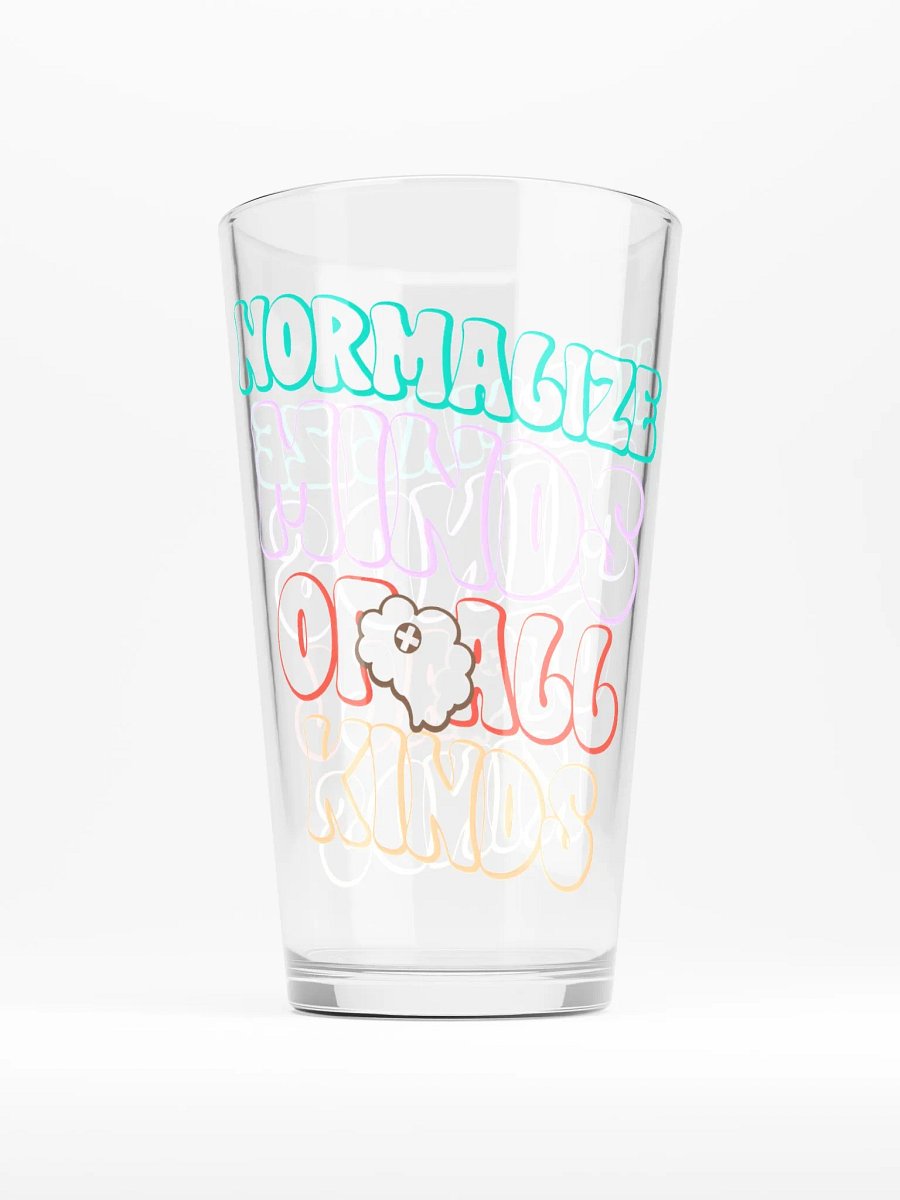 Normalize Minds Of All Kinds - Shaker Pint Glass product image (1)
