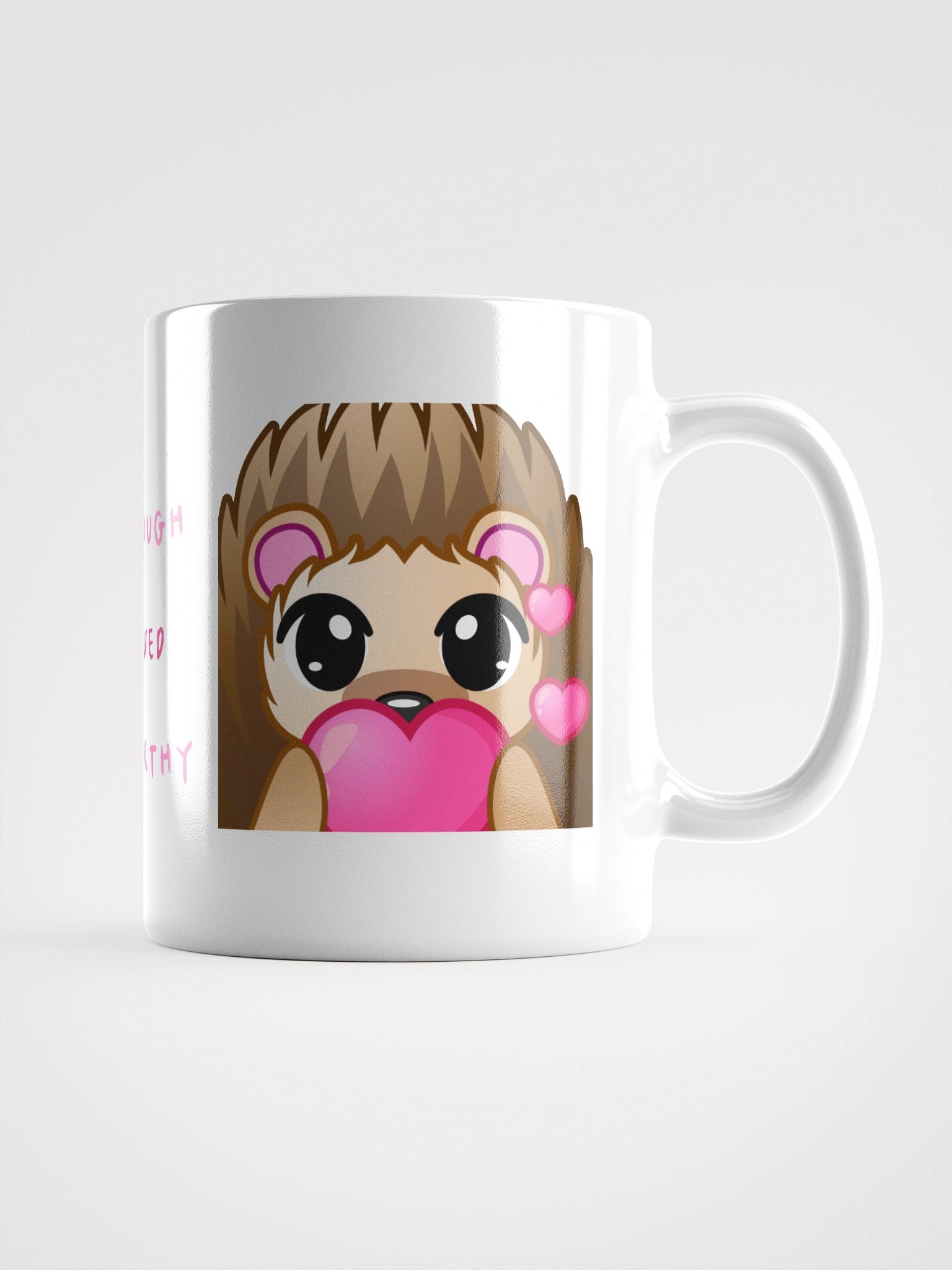 I am loved white mug product image (2)