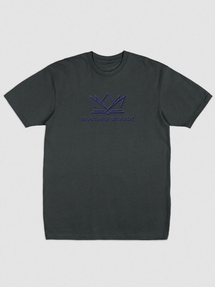 Men's Bearded Woodz T-Shirt (Navy Embroidery) product image (4)
