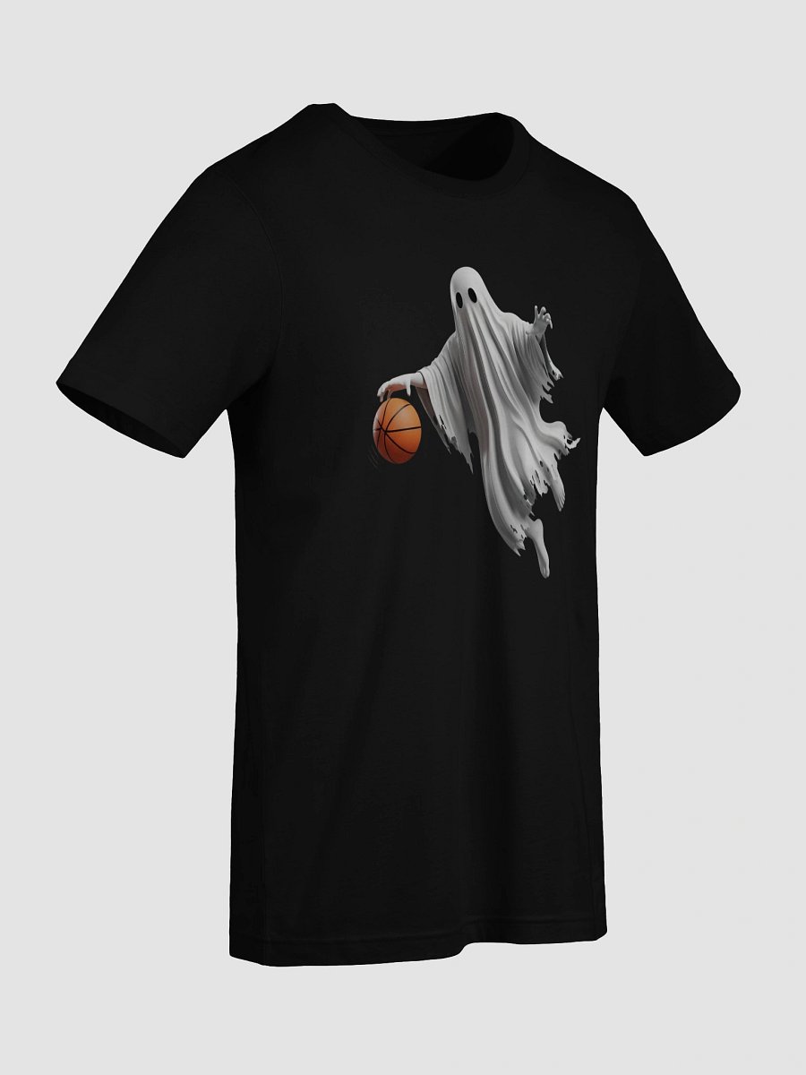 Spooky Hoops Ghost Basketball T-Shirt product image (36)