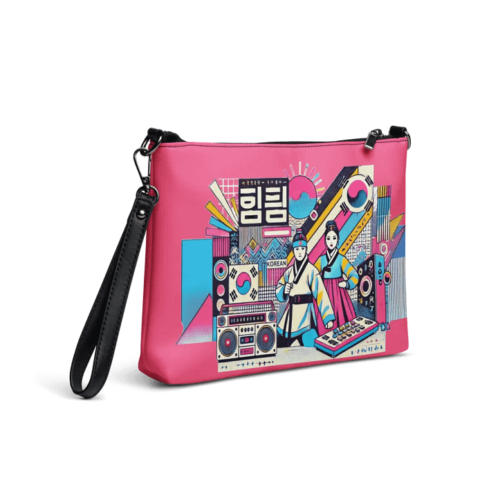 Korean K-Pop Clubbing All-Over Print Crossbody Bag product image (2)