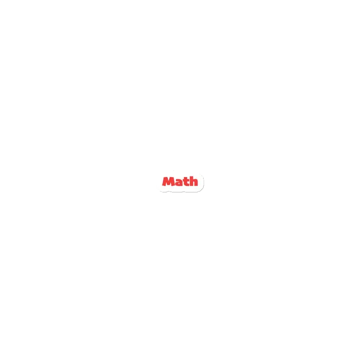 "Math" Magnet product image (1)