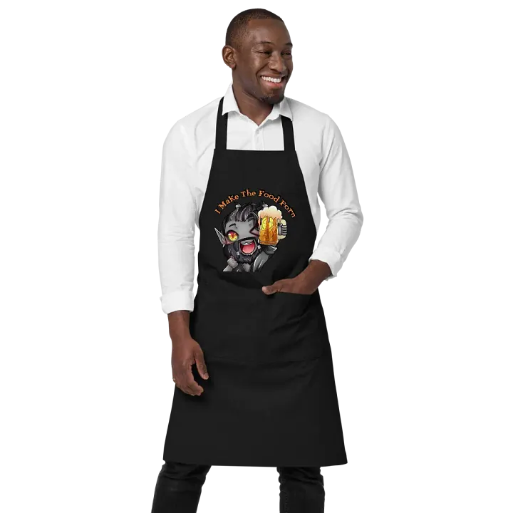 chef syn. I Make The Food Porn. Organic Cotton Apron product image (1)