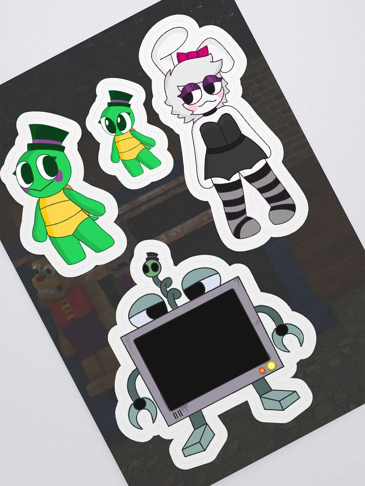 Merch Review Springs Gang Sticker Sheet product image (1)