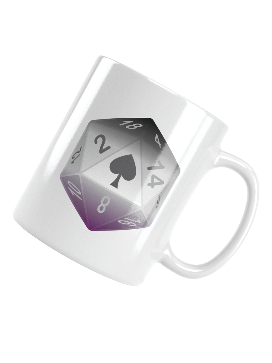 Asexual Pride D20 Mug product image (11)