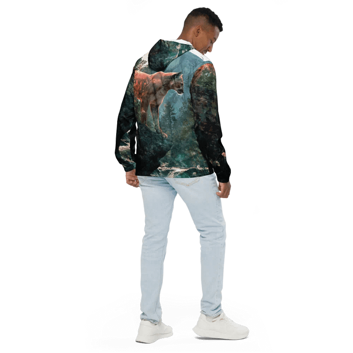 Mountain Lion, Unisex Windbreaker product image (1)