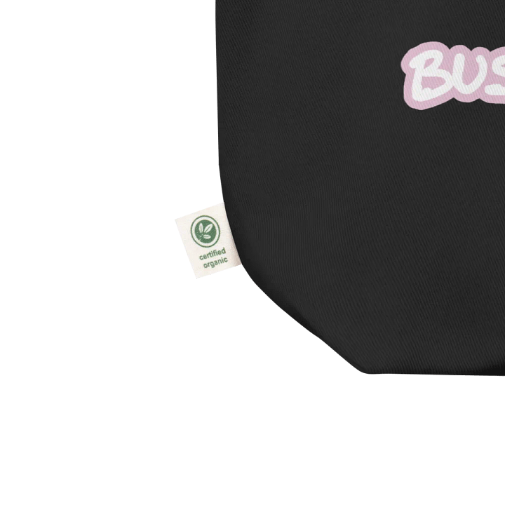 BUSY-BRAINED (lined design, #E1B9CE) tote bag product image (2)
