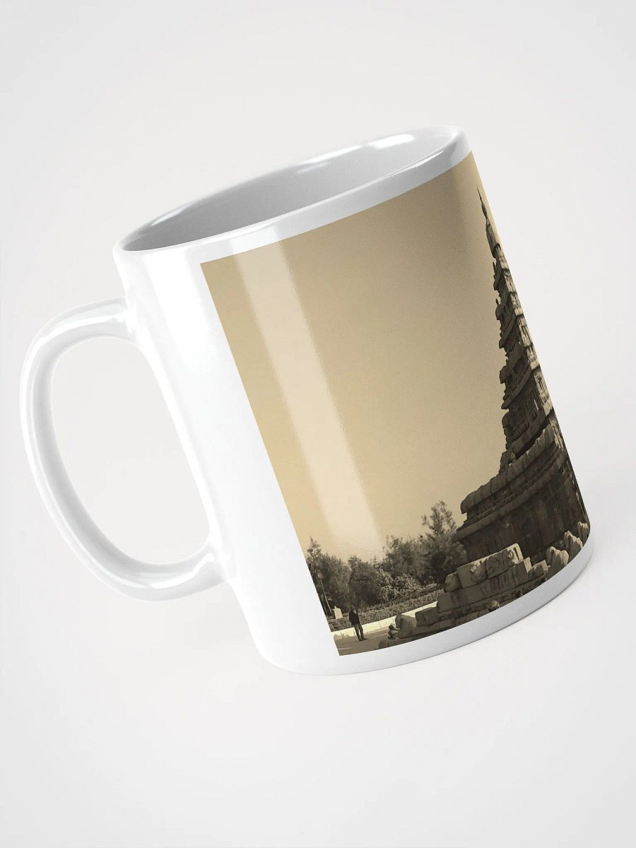 White Glossy Mug : Shore Temple product image (4)