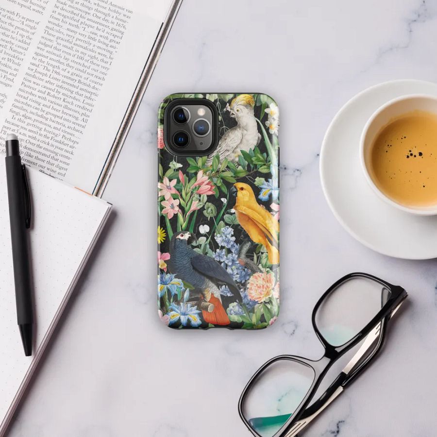 'Parrot Paradise Jungle' iPhone® Tough Case product image (6)