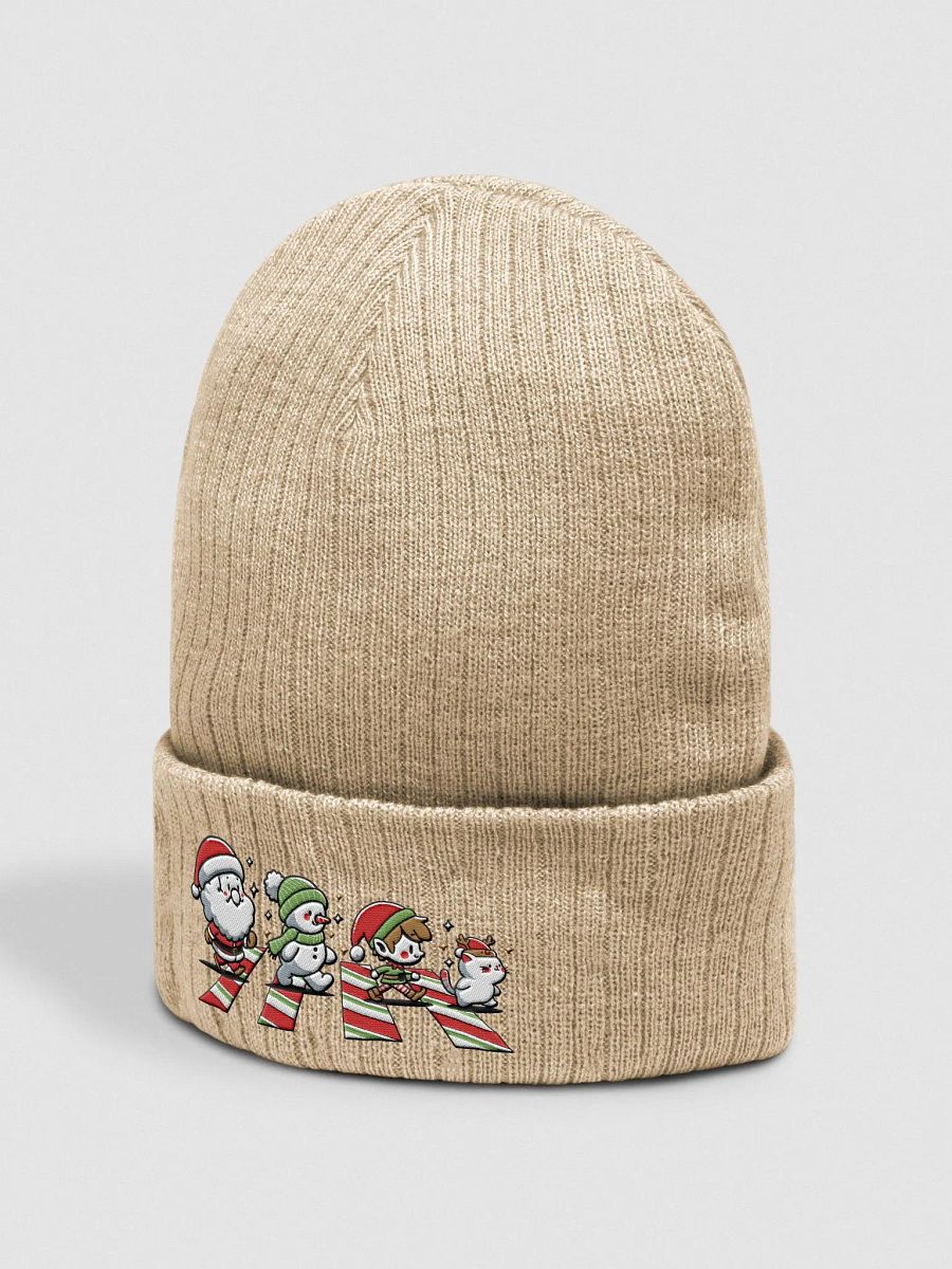 Santa gang crosswalk -Embroidered beanie product image (4)