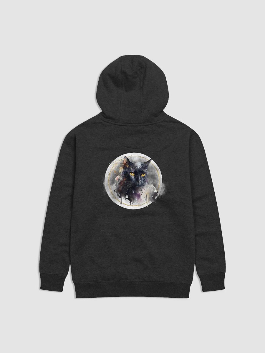 Stewart the Cat Sweatshirt, Watercolor in Circle product image (3)