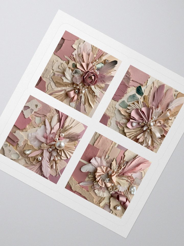 Dreams Folded in Paper Sticker Sheet #1 – For the Collage of Your Thoughts product image (6)