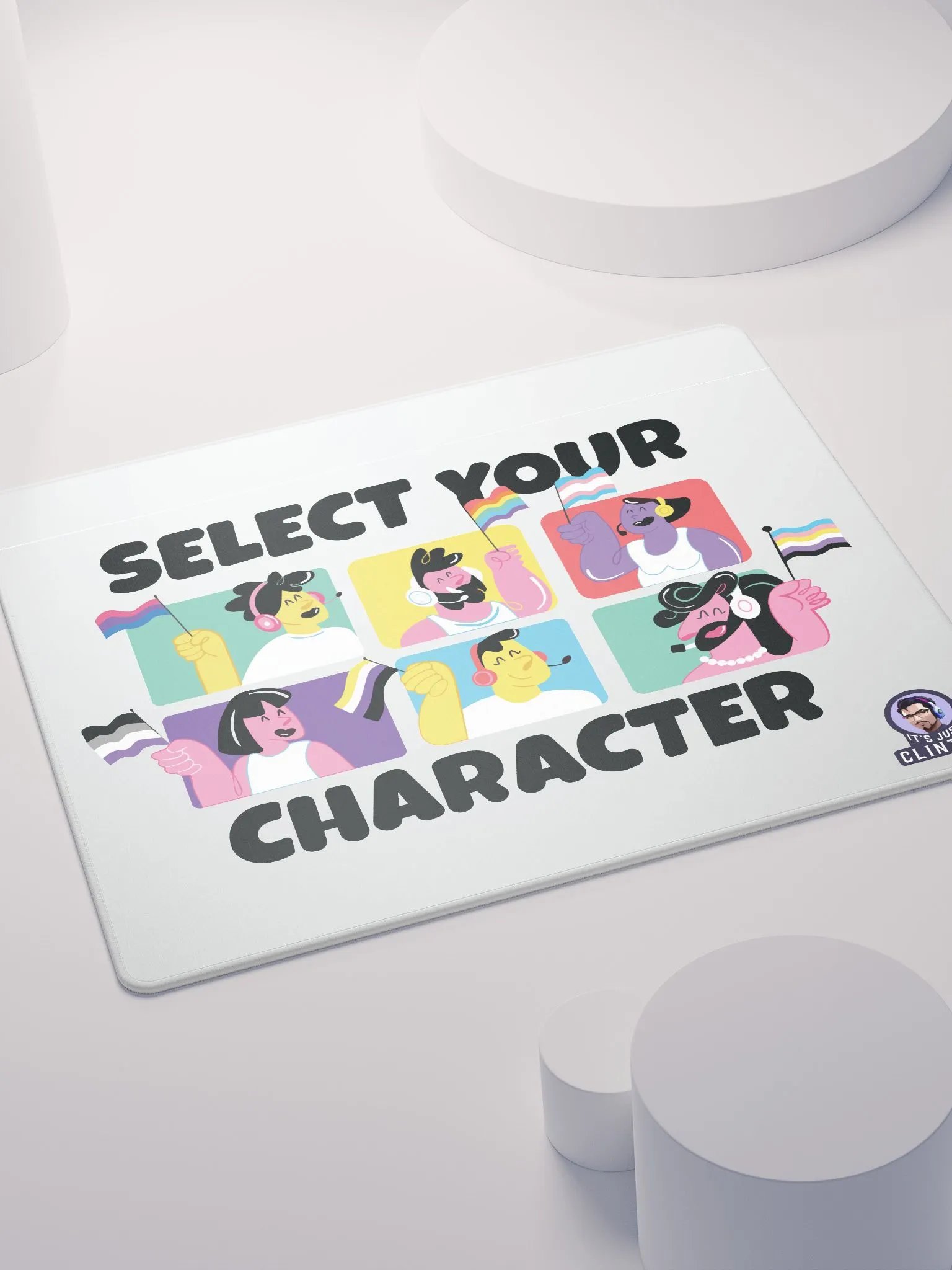 Select Your Character Mouse Pad 1 product image (4)