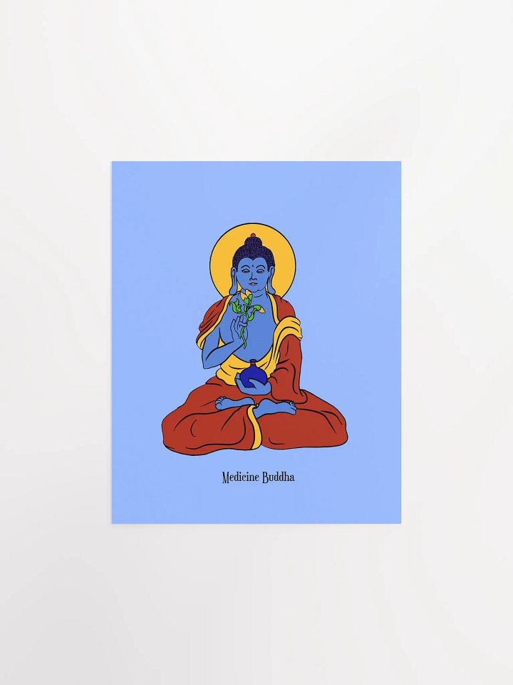 Medicine Buddha 8x10 Print product image (1)