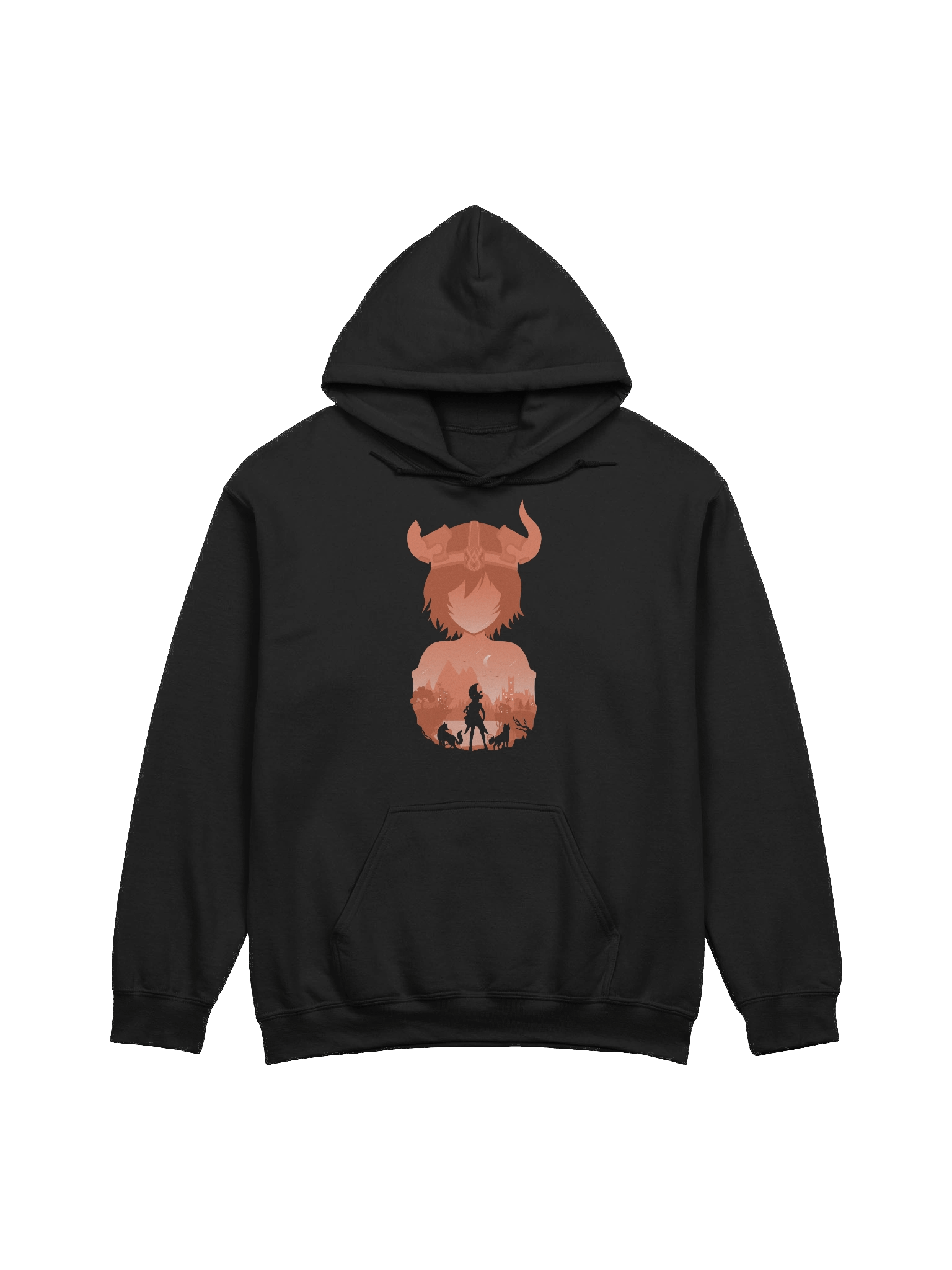 Nunu Minimalist Splash Art Hoodie product image (1)
