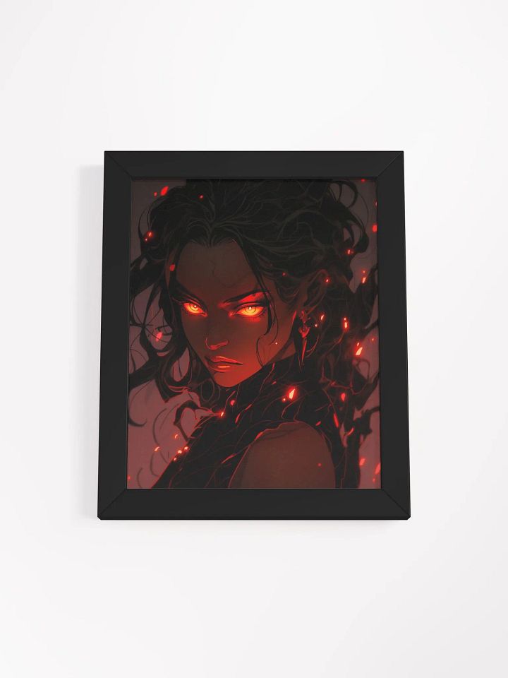Framed Inferno Gaze Matte Poster product image (6)