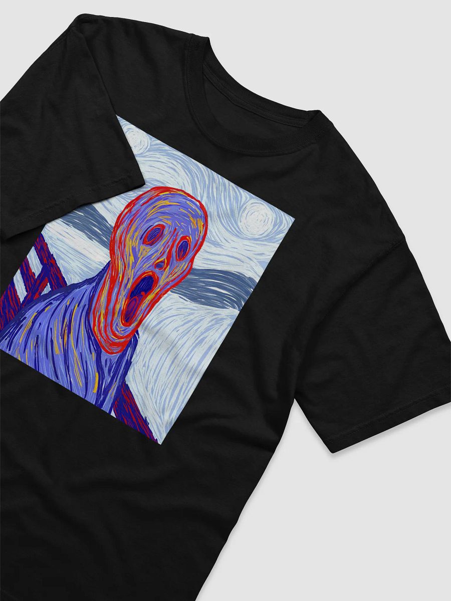 Starry Scream Ghoul Expressionist T-Shirt product image (2)