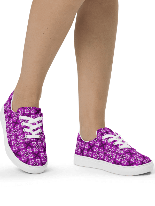 Geometric Fusion Lace-Up Shoes product image (5)