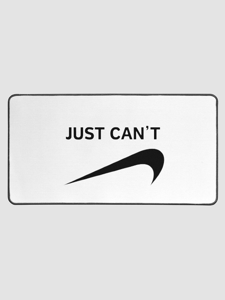 Just Cant Plus Size Gaming Mousepad product image (1)