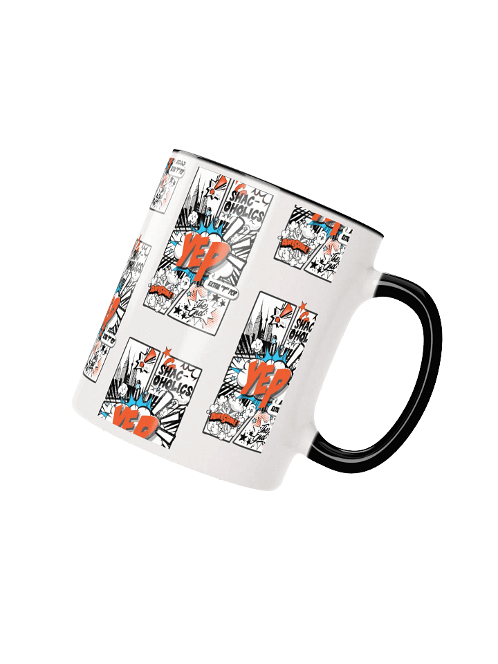 Shac-oholics Comic Blast Mug - Orange 