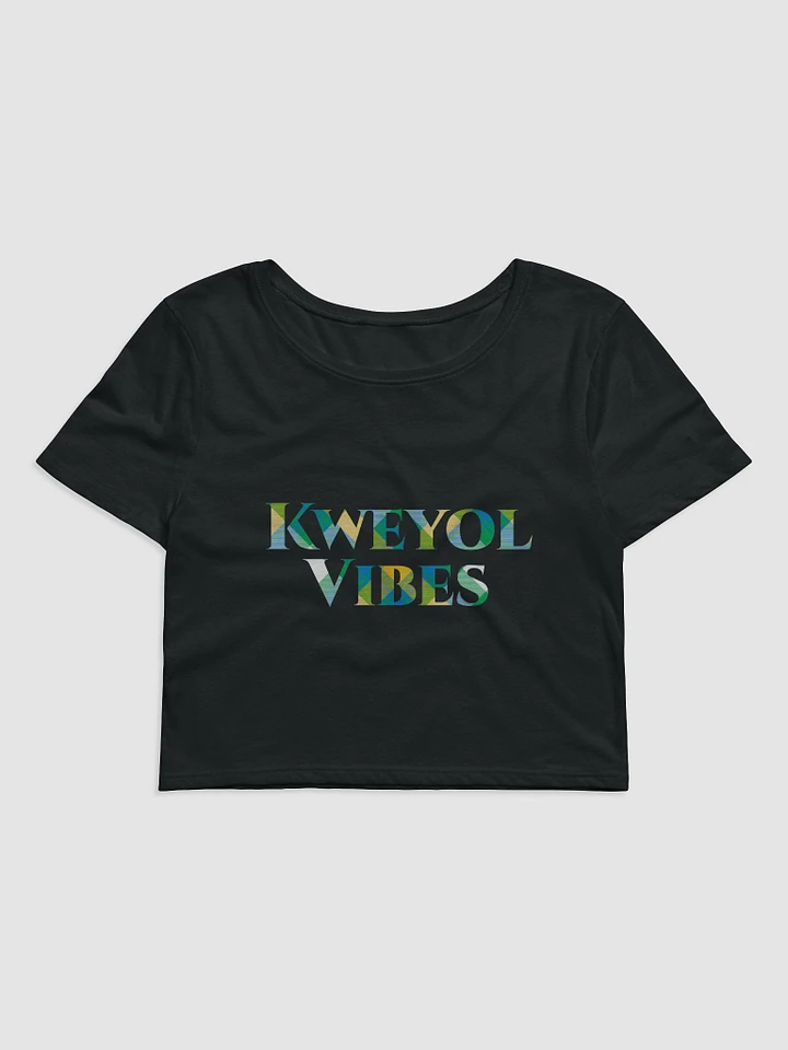 Kweyol Vibes Crop Tee product image (3)