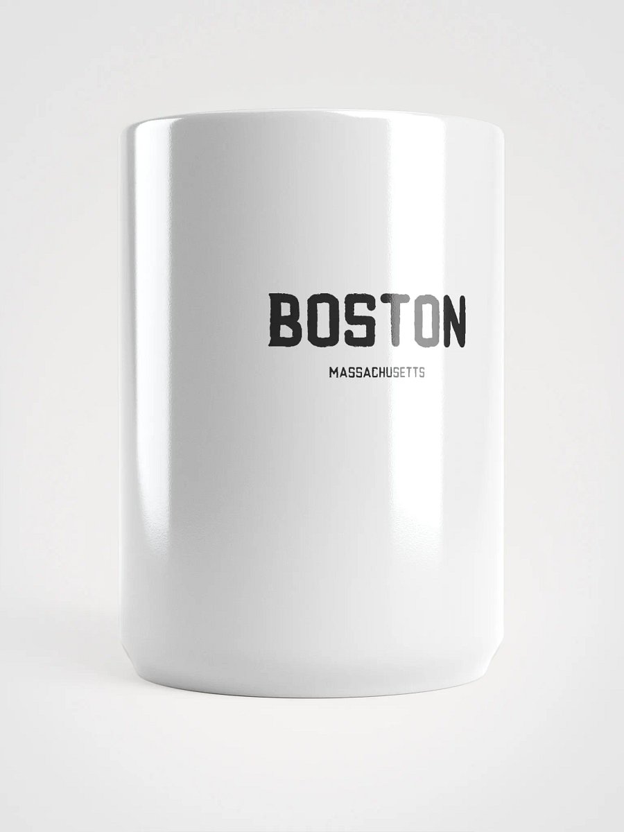 Boston Massachusetts White Glossy Mug product image (5)