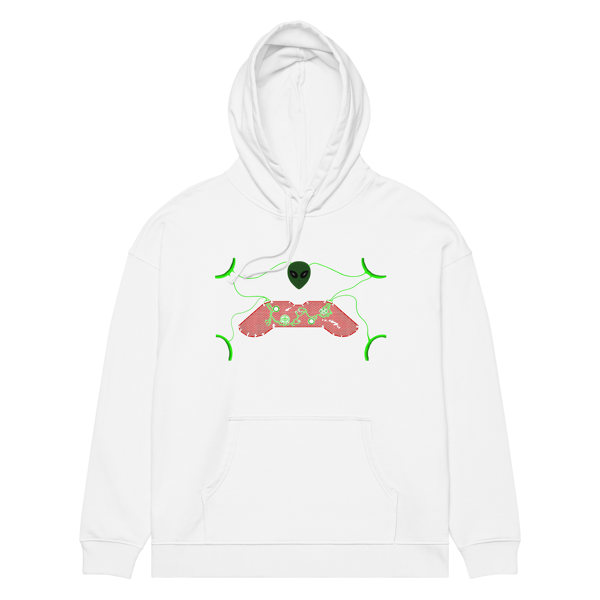 Galactic Gamer Organic Hoodie product image (2)
