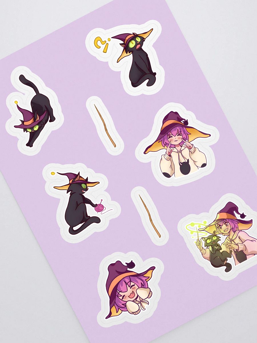 Wand For Hire - Sticker Sheet product image (1)