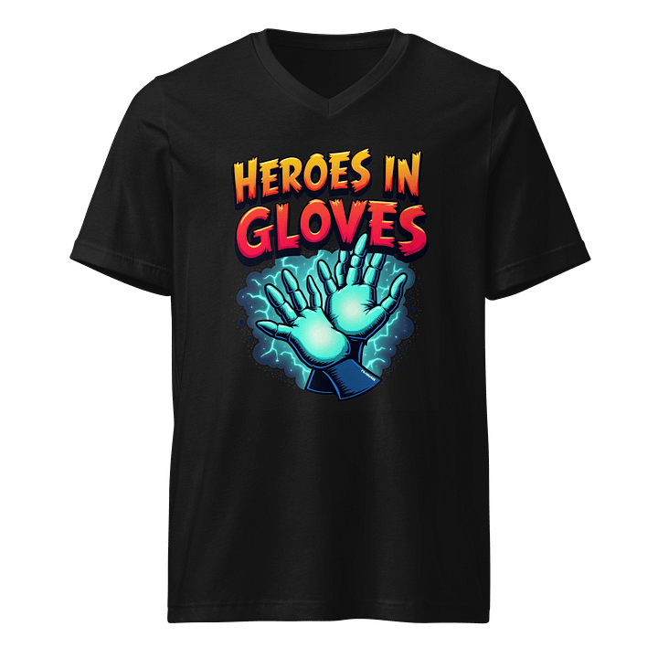Electric Heroes V-Neck Tee product image (1)
