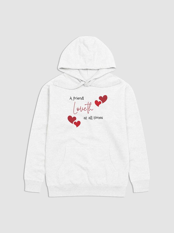 A Friend Loveth at All Times Unisex Hoodie product image (1)