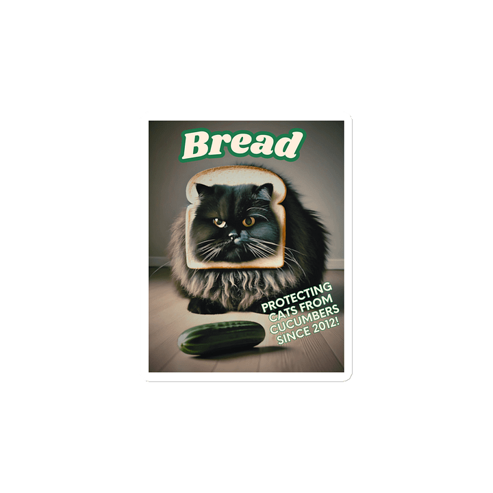 Bread - Protecting Cats From Cucumbers Magnet product image (2)