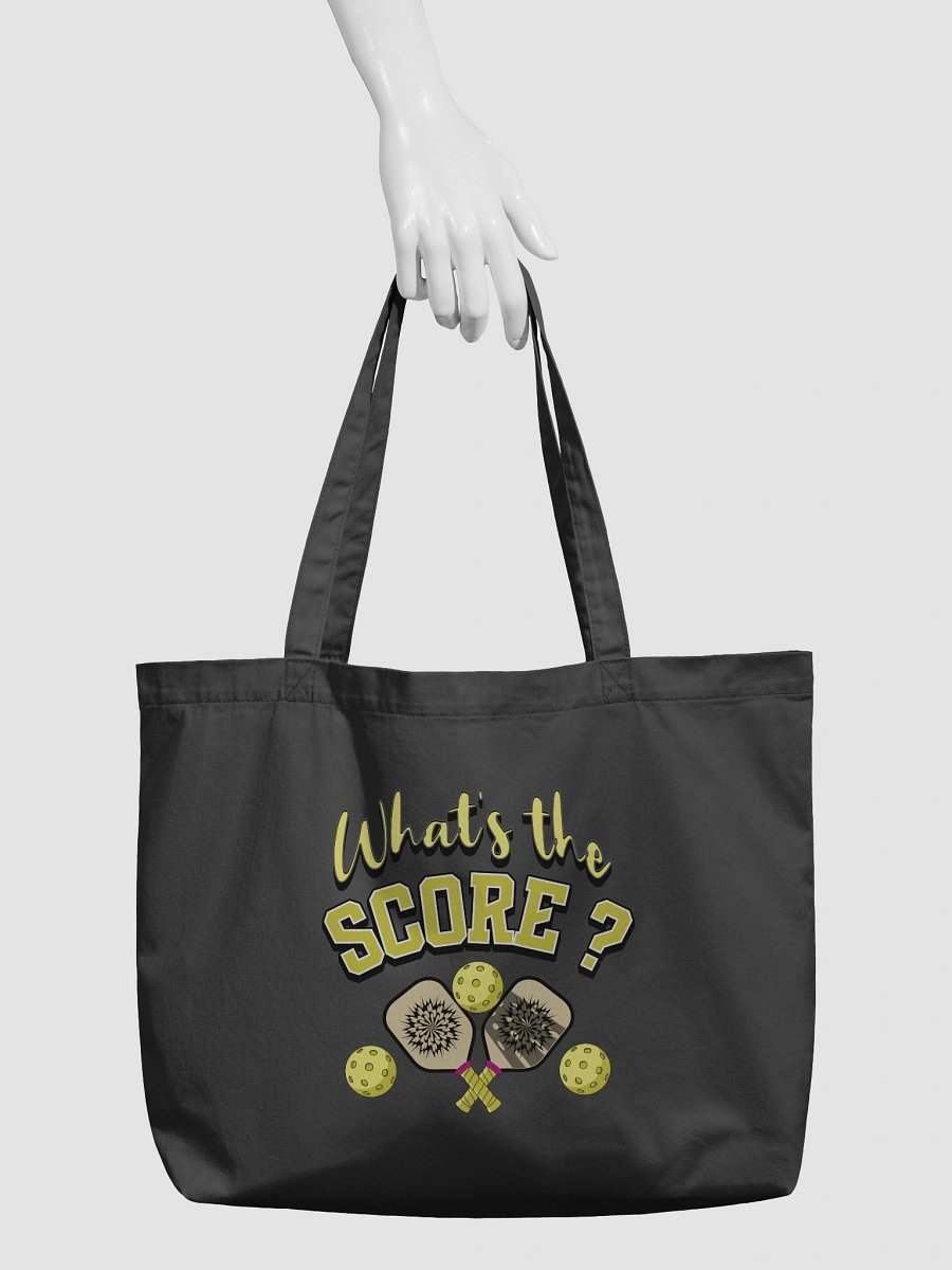 Whats The Score Pickleball Vibrant Tote Bag product image (3)