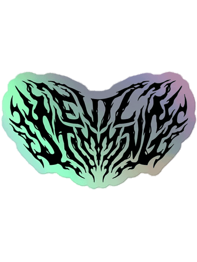 EVIL STIMMING HOLOGRAPHIC STICKER product image (1)