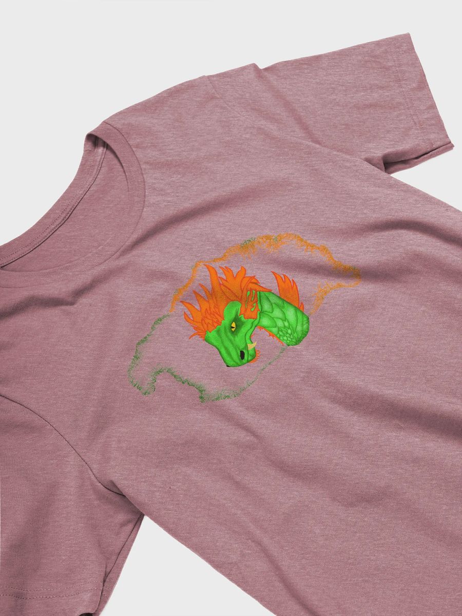 Fiery Dragon Head Unisex T-Shirt product image (3)