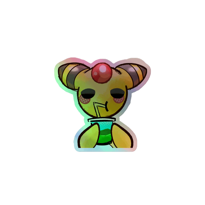 Holographic dapsauSip Sticker product image (1)