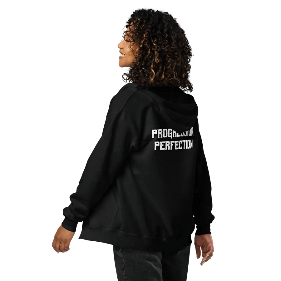 Progression Over Perfection Zip Up Hoodie product image (6)
