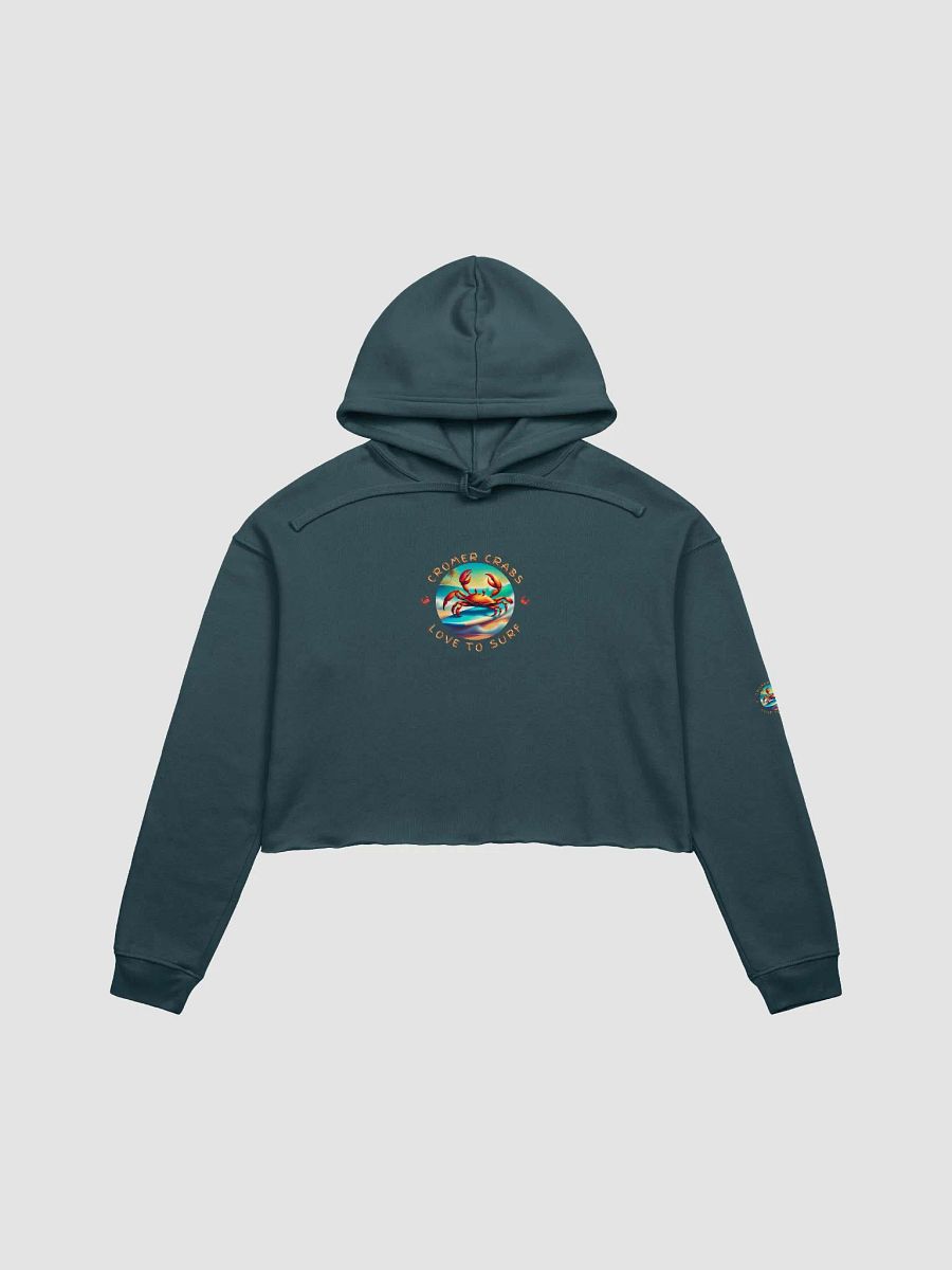 Cromer Crabs Love to Surf Crop Hoodie product image (1)