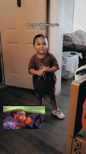 😂 She touched the boat 🛶 My little cousin is too funny yall #funny