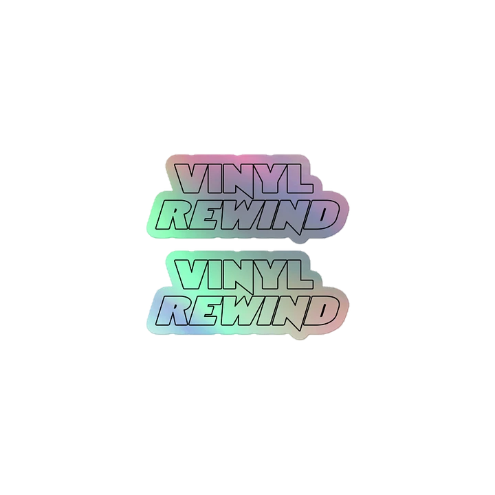Glossy 3D Outline Vinyl Rewind Sticker Pack product image (1)