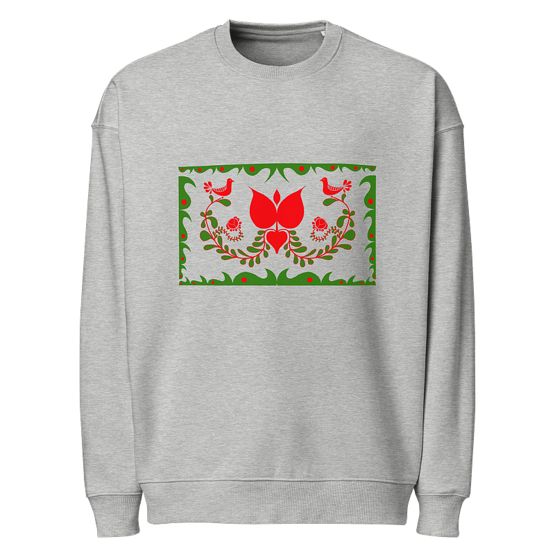 Folk Art Floral Hungary Sweatshirt