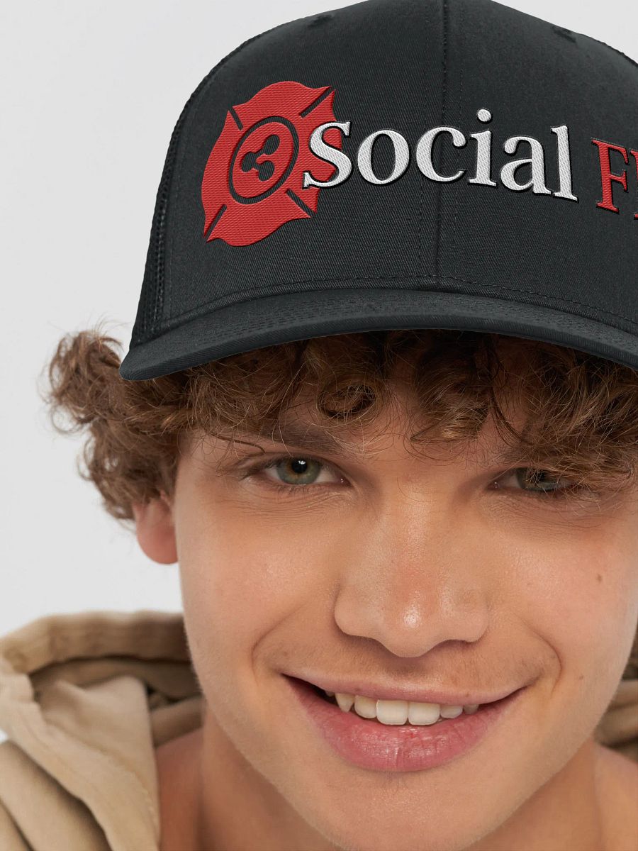 Social FD Emblem Trucker Hat product image (52)